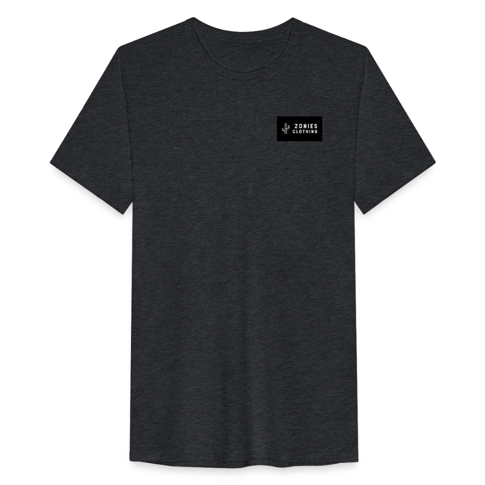 Ridge-nosed Rattlesnake Spotlight | Men's Tri-Blend T-Shirt - Black - heather black