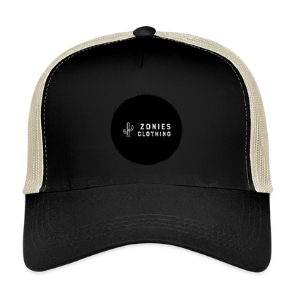 Basics | Eco Trucker Hat - Black - black/oyster