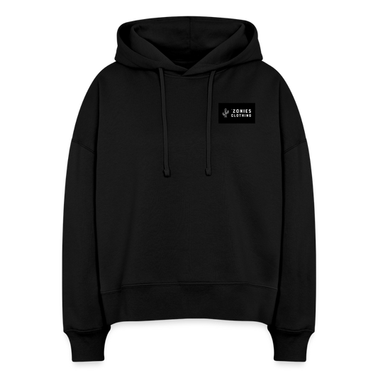 Verde Valley Views | Women's Organic Classic Hoodie - Black - black