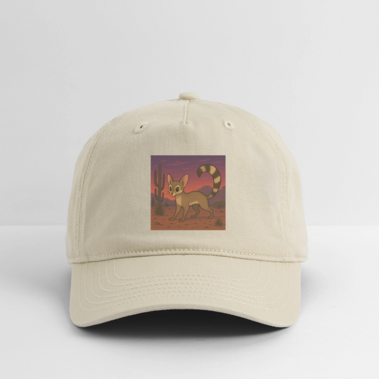 Ringtail Landscape | Organic Baseball Hat - Khaki - khaki