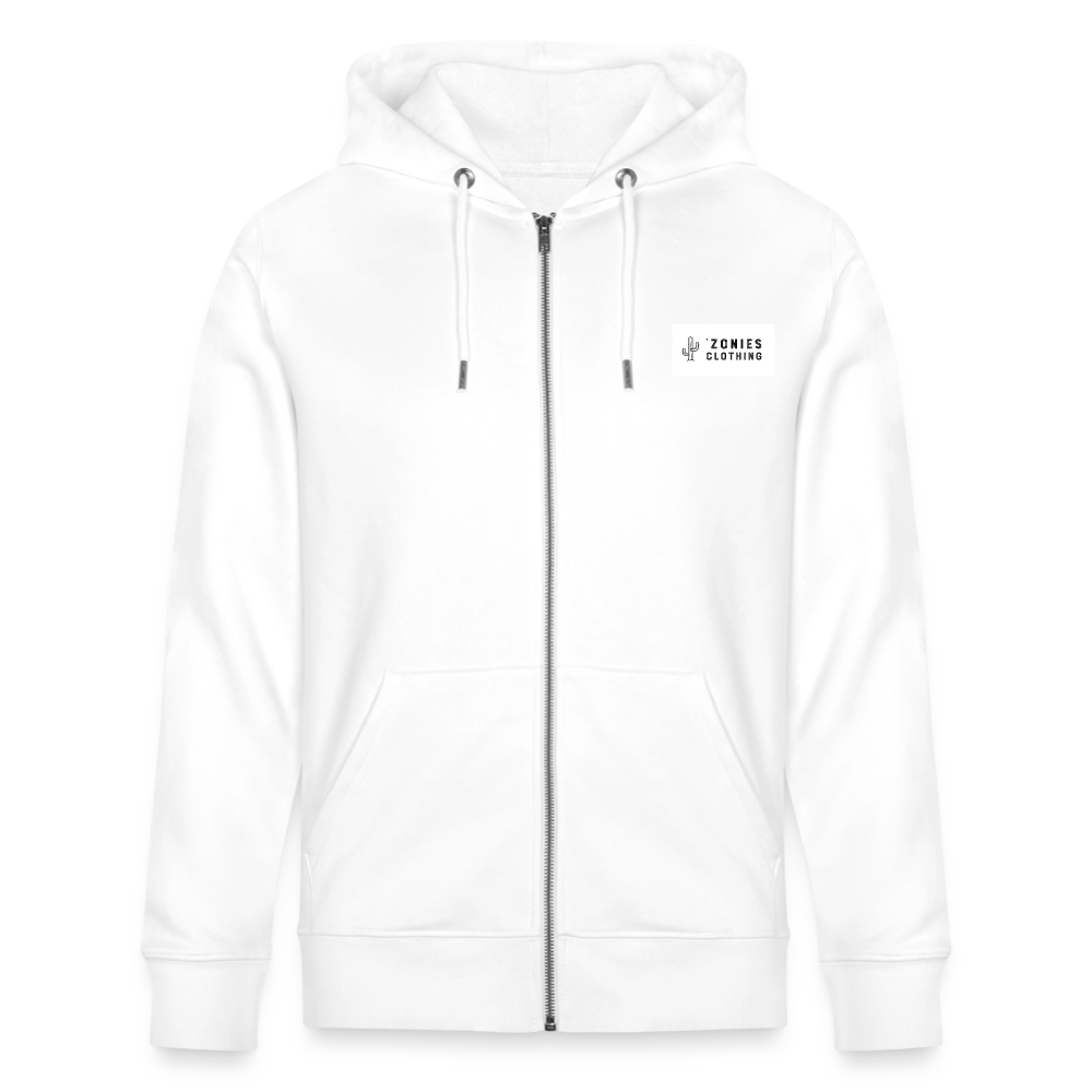 Grand Canyon | Organic Zip Hoodie - White - white