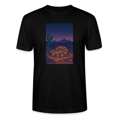 Ridge-nosed Rattlesnake Landscape | Men's Organic T-Shirt - Black - black