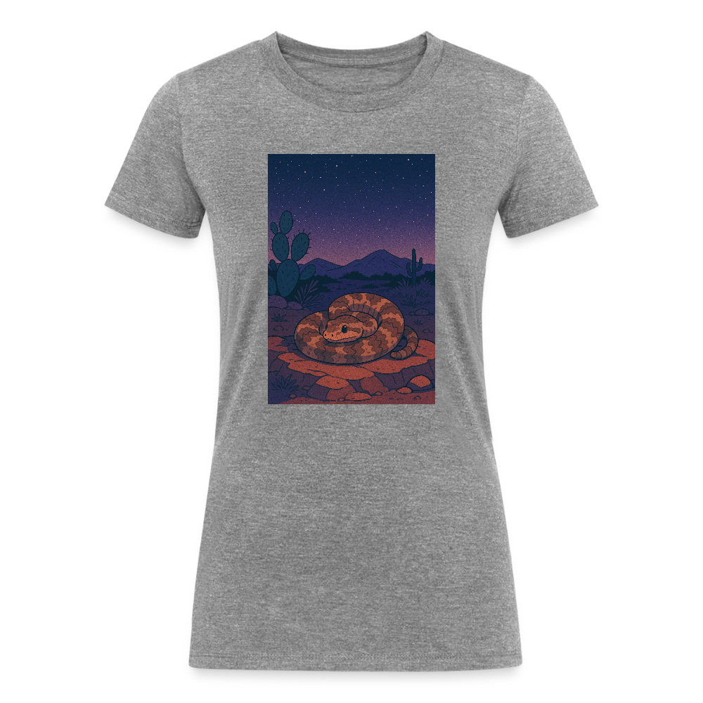 Ridge-nosed Rattlesnake Landscape | Women's Tri-Blend T-Shirt - Gray - heather gray