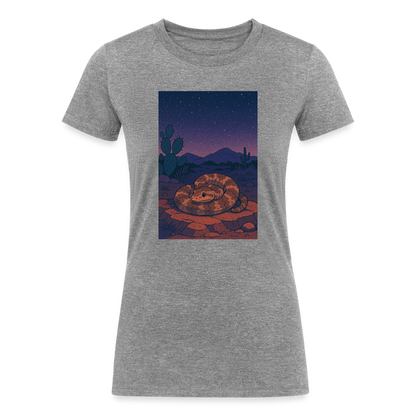 Ridge-nosed Rattlesnake Landscape | Women's Tri-Blend T-Shirt - Gray - heather gray