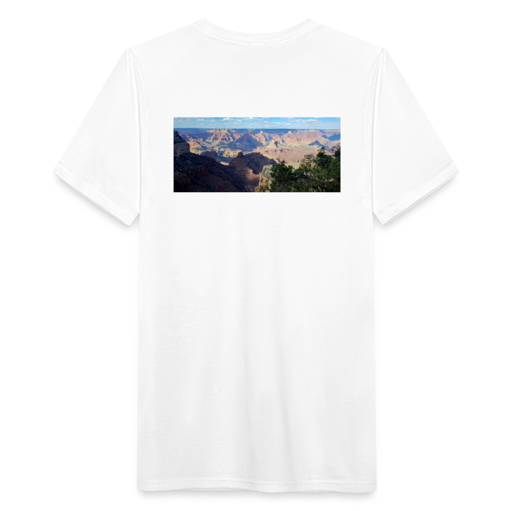 Grand Canyon | Men's Tri-Blend Classic T-Shirt - White - white
