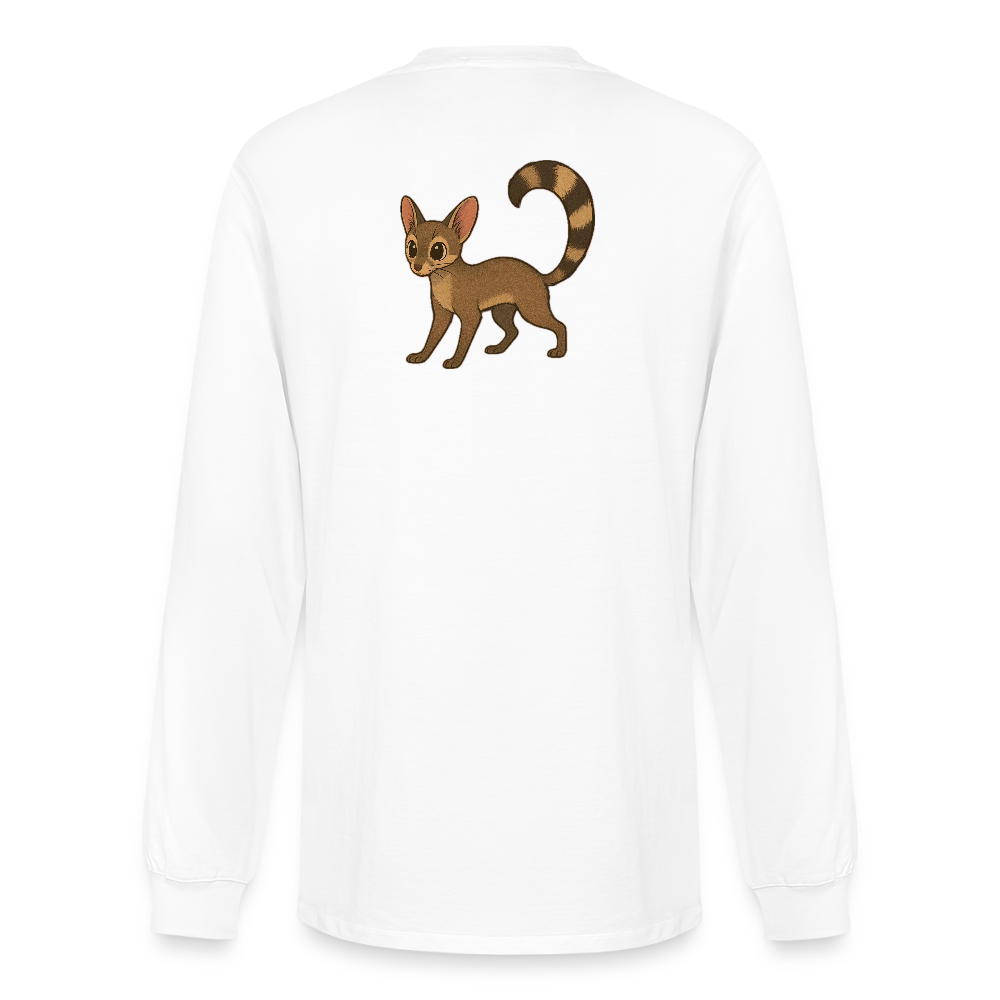 Ringtail Spotlight | Men's Organic Classic Long Sleeve T-Shirt - White - white