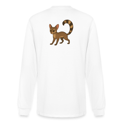 Ringtail Spotlight | Men's Organic Classic Long Sleeve T-Shirt - White - white