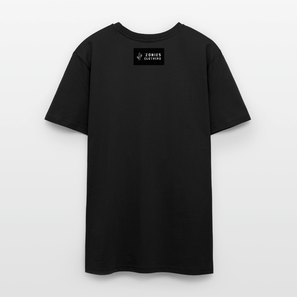 Cactus Wren Landscape | Men's Organic T-Shirt - Black - black