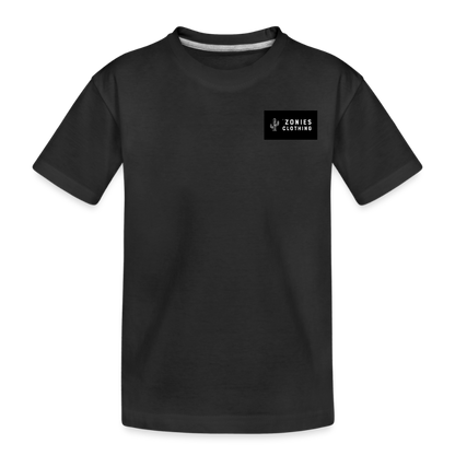 Ringtail Landscape | Kids Organic Classic T-Shirt - Black - black