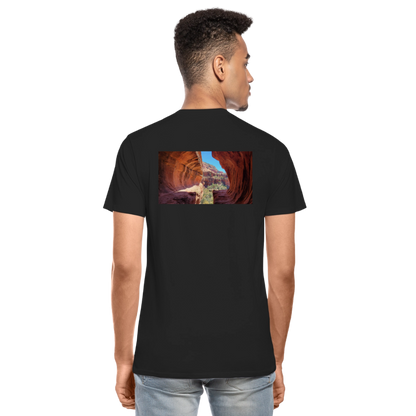 Sedona Vortex | Men's Organic Classic T-Shirt - Black - black