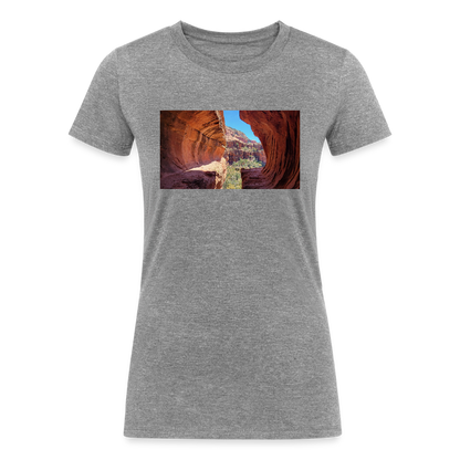 Sedona Vortex | Women's Tri-Blend T-Shirt - Gray - heather gray