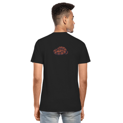 Ridge-nosed Rattlesnake Spotlight | Organic Men's Black Classic T-Shirt - black