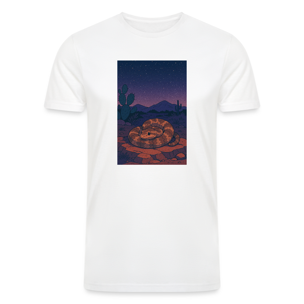 Ridge-nosed Rattlesnake Landscape | Men’s Tri-Blend T-Shirt - White - white