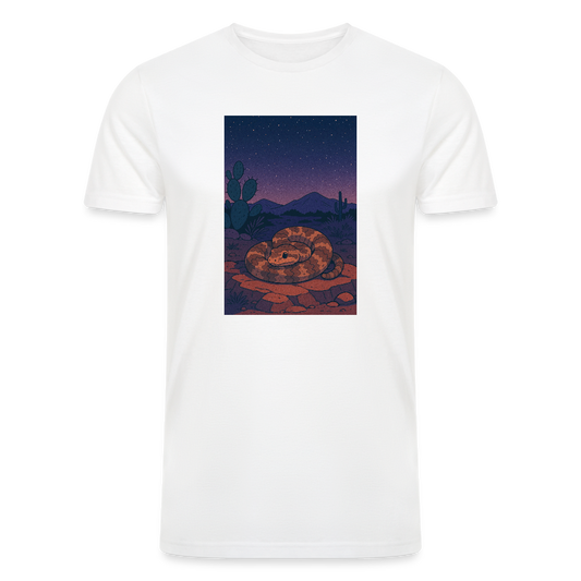 Ridge-nosed Rattlesnake Landscape | Men’s Tri-Blend T-Shirt - White - white