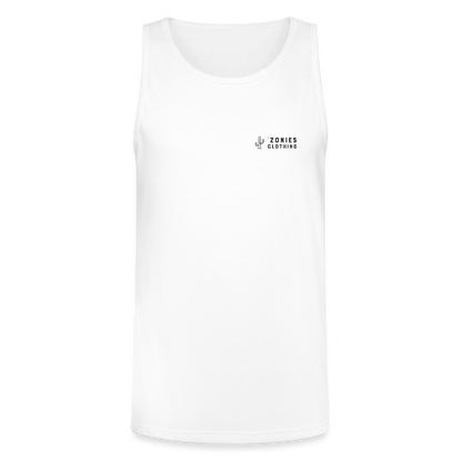 Basics | Men's Classic Tri-Blend Tank - White - white