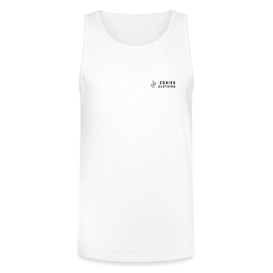 Basics | Men's Classic Tri-Blend Tank - White - white