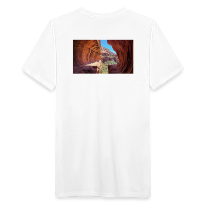 Sedona Vortex | Men’s Classic Tri-Blend T-Shirt - White - white