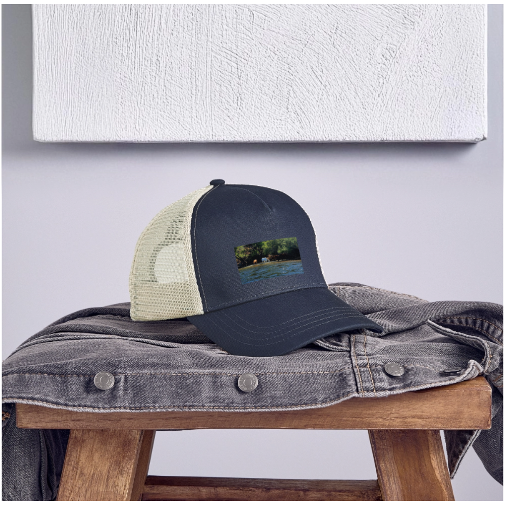 Salt River Horses | Eco Trucker Hat - pacific/oyster