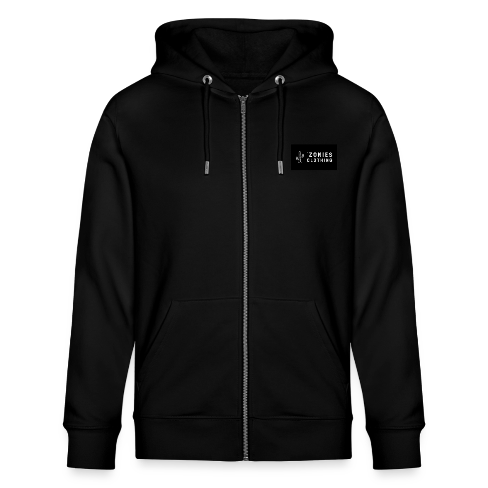 Verde Valley Views | Organic Zip Hoodie - Black - black