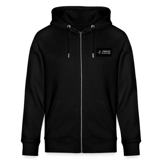 Verde Valley Views | Organic Zip Hoodie - Black - black