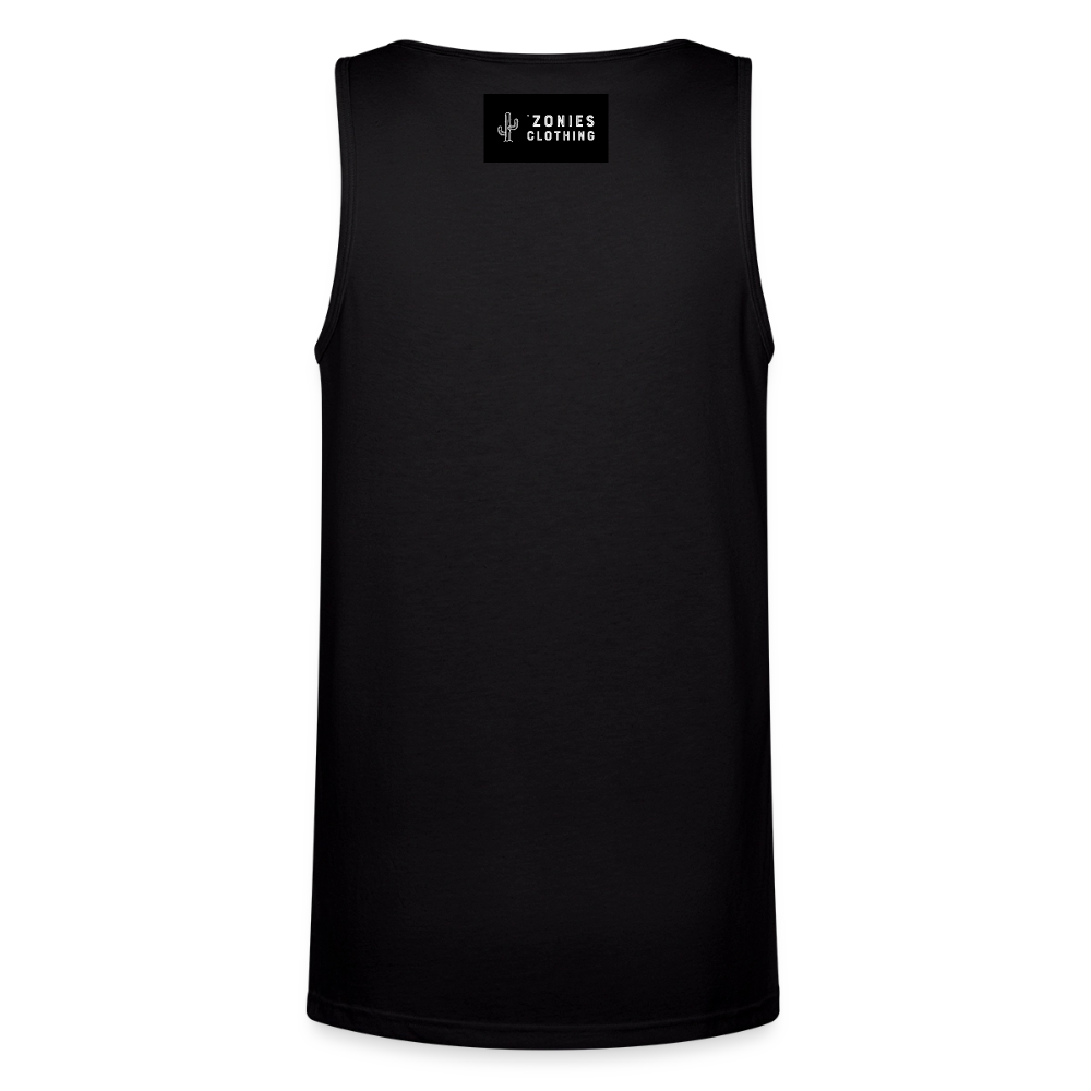 Ridge-nosed Rattlesnake Spotlight | Men's Tri-Blend Tank - Black - black