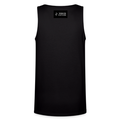 Ridge-nosed Rattlesnake Spotlight | Men's Tri-Blend Tank - Black - black