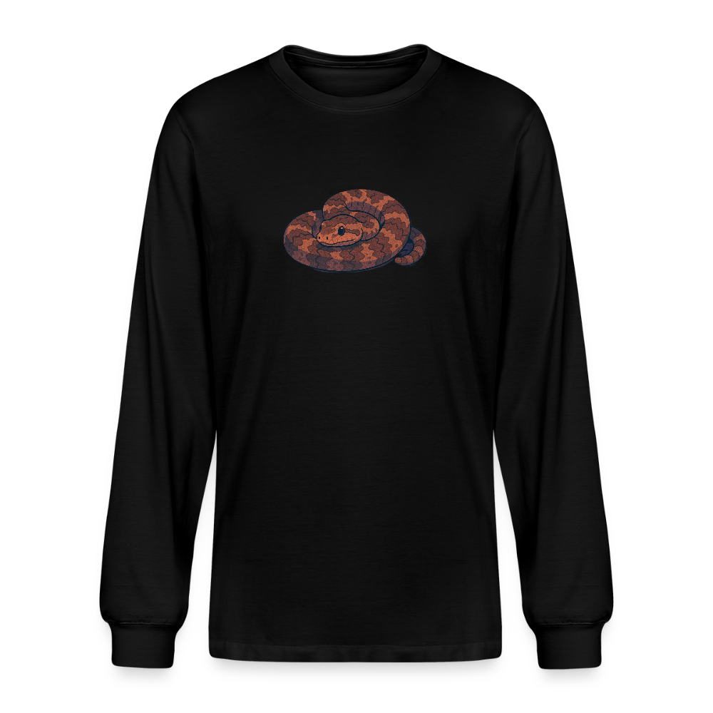 Ridge-nosed Rattlesnake Spotlight | Men’s Black Long Sleeve T-Shirt - black