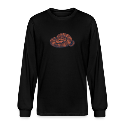 Ridge-nosed Rattlesnake Spotlight | Men’s Black Long Sleeve T-Shirt - black