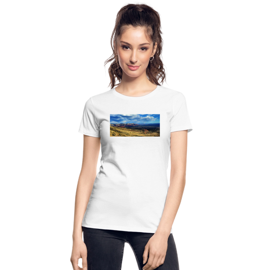 Verde Valley Views | Women's Organic T-Shirt - White - white