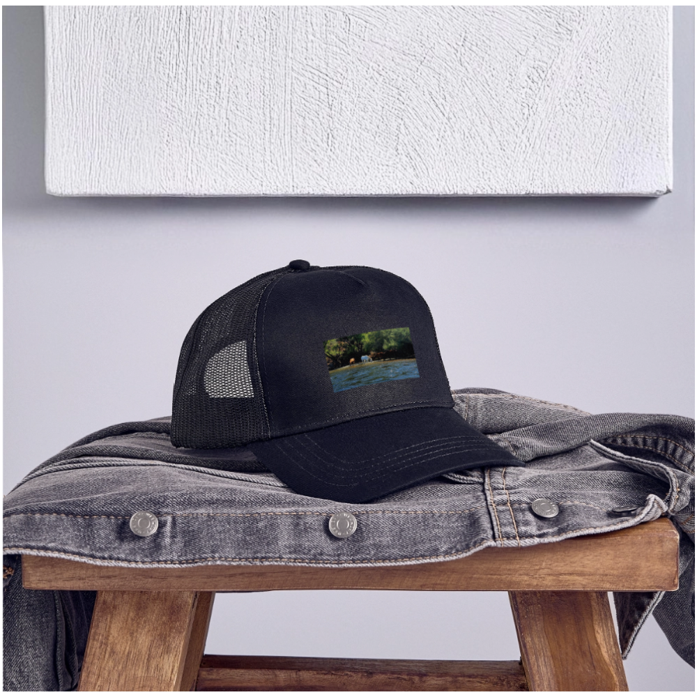 Salt River Horses | Eco Trucker Hat - black/black