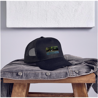Salt River Horses | Eco Trucker Hat - black/black