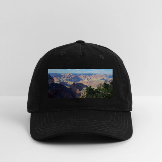 Grand Canyon | Organic Baseball Hat - Black - black