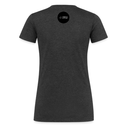 Basics | Women's Tri-Blend Black T-Shirt - heather black