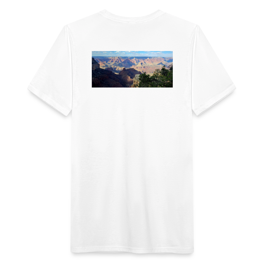 Grand Canyon | Men's Tri-Blend Classic T-Shirt - White - white