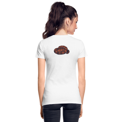 Ridge-nosed Rattlesnake Spotlight | Women's Organic Classic T-Shirt - White - white