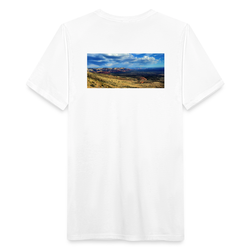 Verde Valley Views | Men's Classic Tri-Blend T-Shirt - White - white