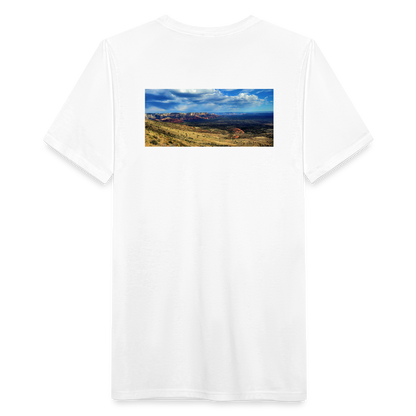 Verde Valley Views | Men's Classic Tri-Blend T-Shirt - White - white
