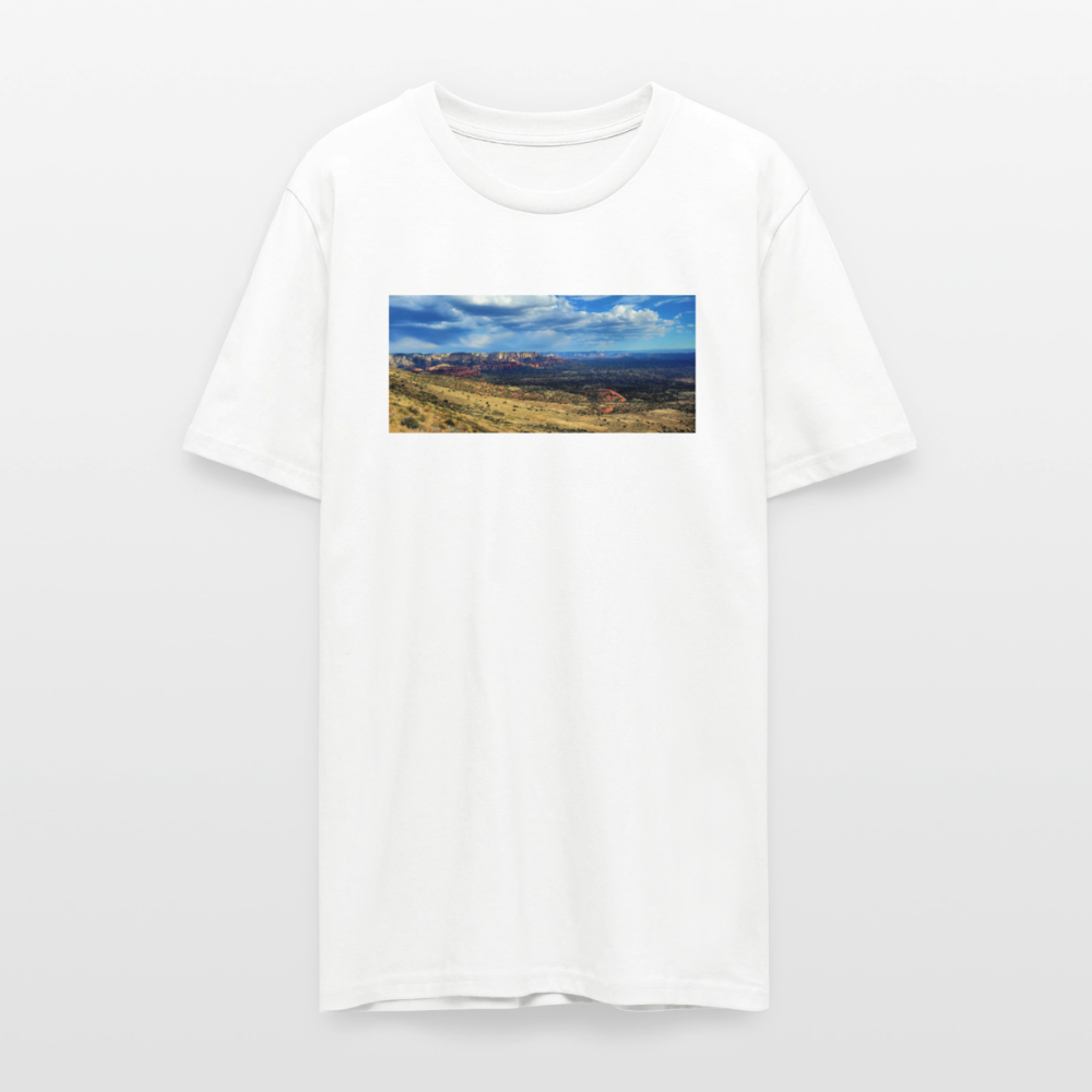 Verde Valley Views | Men's Organic T-Shirt - White - white