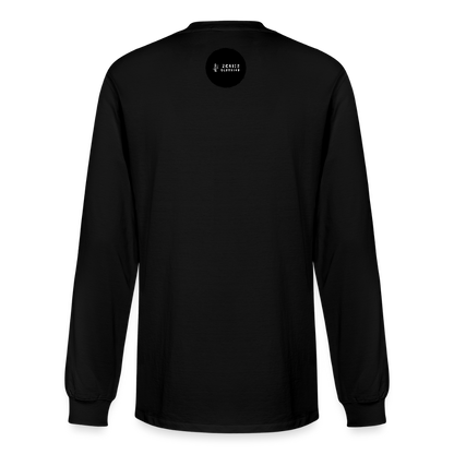 Basics | Men's Organic Long Sleeve T-Shirt - Black - black