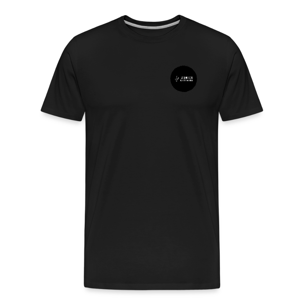 Cactus Wren Landscape | Men's Organic Classic T-Shirt - Black - black