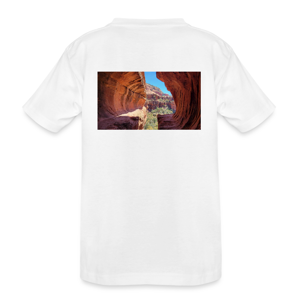 Sedona Vortex | Kid's Organic Classic T-Shirt - White - white