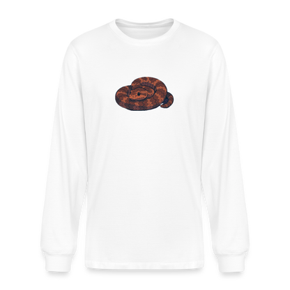 Ridge-nosed Rattlesnake Spotlight | Men’s White Long Sleeve T-Shirt - white