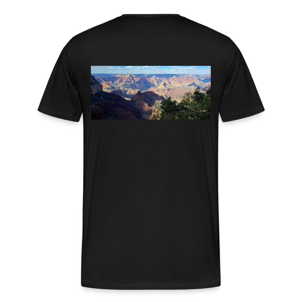 Grand Canyon | Men's Organic Classic T-Shirt - Black - black