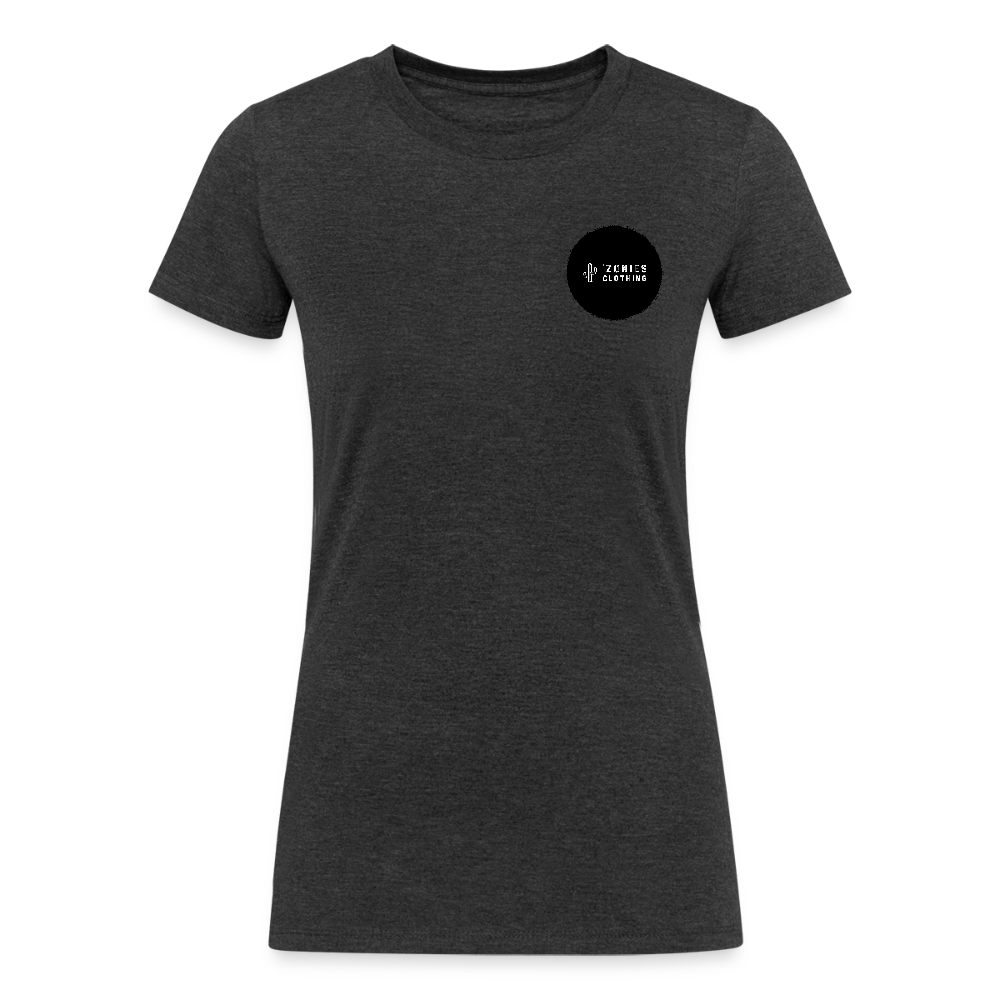 Basics | Women's Tri-Blend Black Classic T-Shirt - heather black