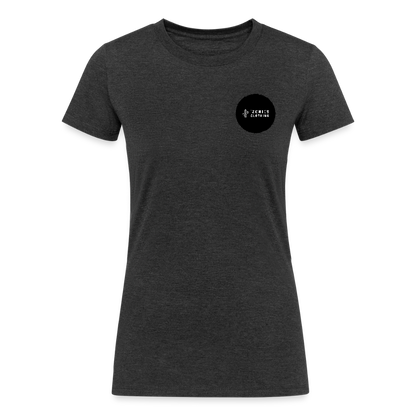 Basics | Women's Tri-Blend Black Classic T-Shirt - heather black