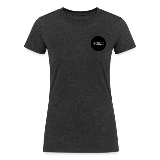 Basics | Women's Tri-Blend Black Classic T-Shirt - heather black