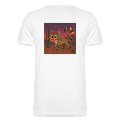 Ringtail Landscape | Men's Tri-Blend Classic T-Shirt - White - white