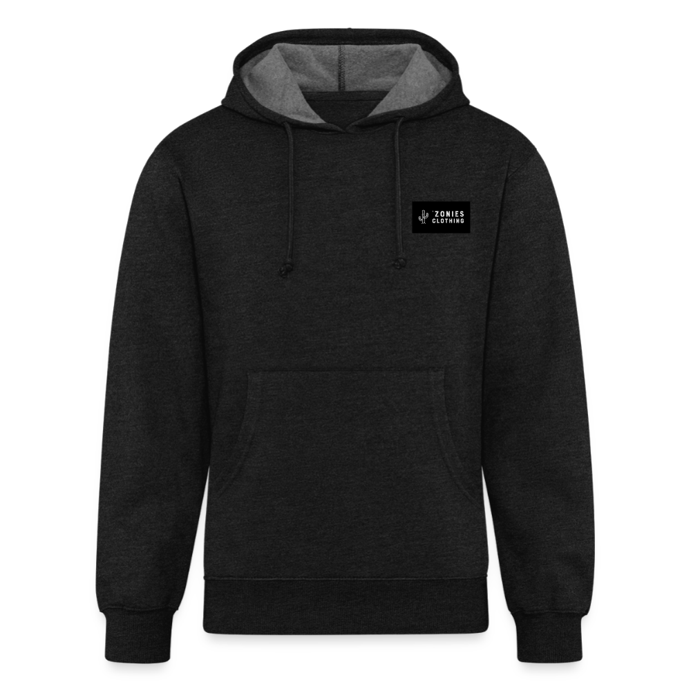 Verde Valley Views | Tri-Blend Classic Hoodie - Charcoal - charcoal grey