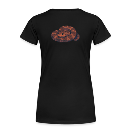Ridge-nosed Rattlesnake Spotlight | Women's Organic Classic T-Shirt - Black - black