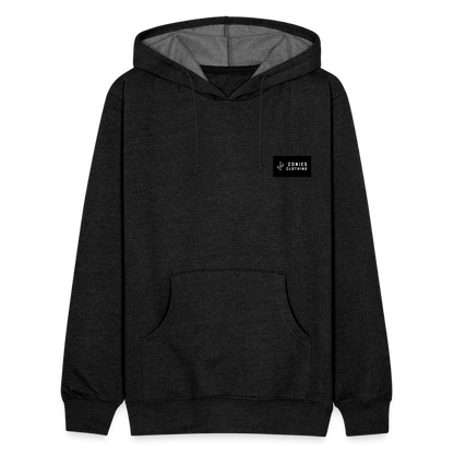 Verde Valley Views | Tri-Blend Classic Hoodie - Charcoal - charcoal grey